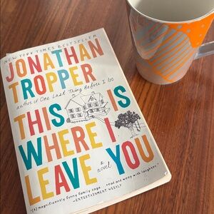 Paperback THIS IS WHERE I LEAVE YOU: funny family saga read and weep!